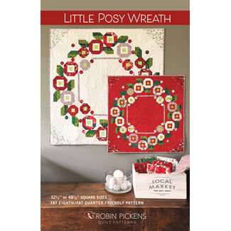 Robin Pickens Quilt Patterns Little Posies Wreath