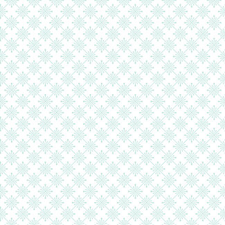 Maywood 70 cm Vintage Flora, Sparkle, Aqua $22/m