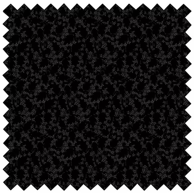 Monochrome, Dreamy Daisies, Black, $0.20/cm or $20/m