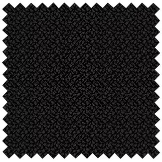 Connecting Threads Monochrome, Squash Blossom, Black, $0.20/cm or $20/m
