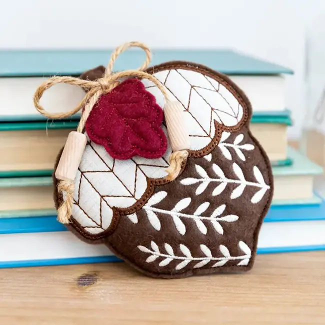 Embroidery Felt Chestnut