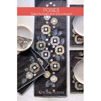 Robin Pickens Quilt Patterns Posies Table Runner and Placemat Pattern