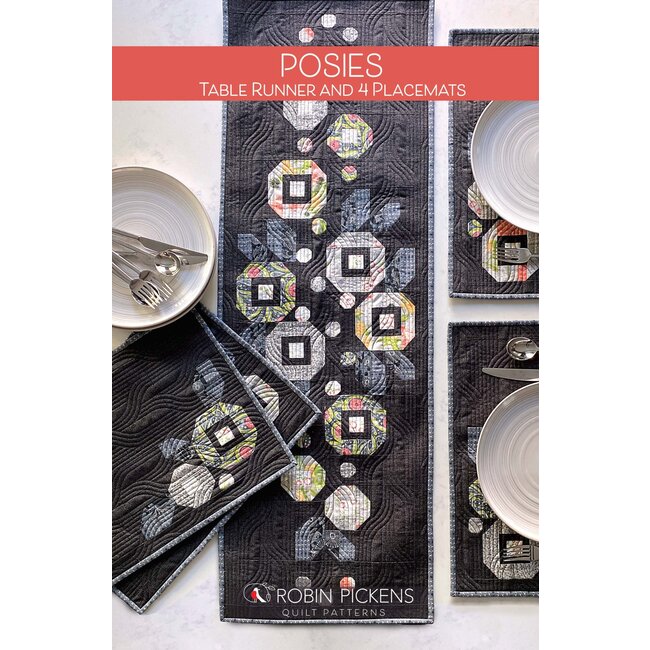 Posies Table Runner and Placemat Pattern