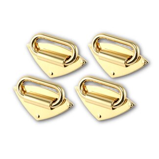 Emmaline Strap Anchor, Diamond (4pk), Gold