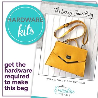 Emmaline Hardware Kit - The Laney-Jane Bag, Gunmetal