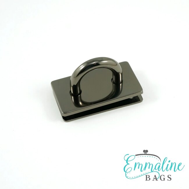Bridge Anchor/Strap Connector: 1-3/8" wide (1 pk), Gunmetal