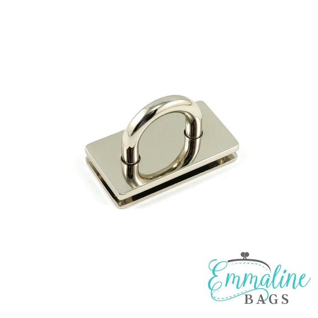 Bridge Anchor/Strap Connector: 1-3/8" wide (1 pk), Nickel