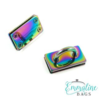 Emmaline Bridge Anchor/Strap Connector: 1-3/8" wide (1 pk), Rainbow
