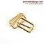 Adjustable Sliders, 1-1/4", 2pk, Gold