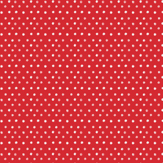 Clothworks Santa Paws, Dot, Light Red, $0.22/cm or $22/m