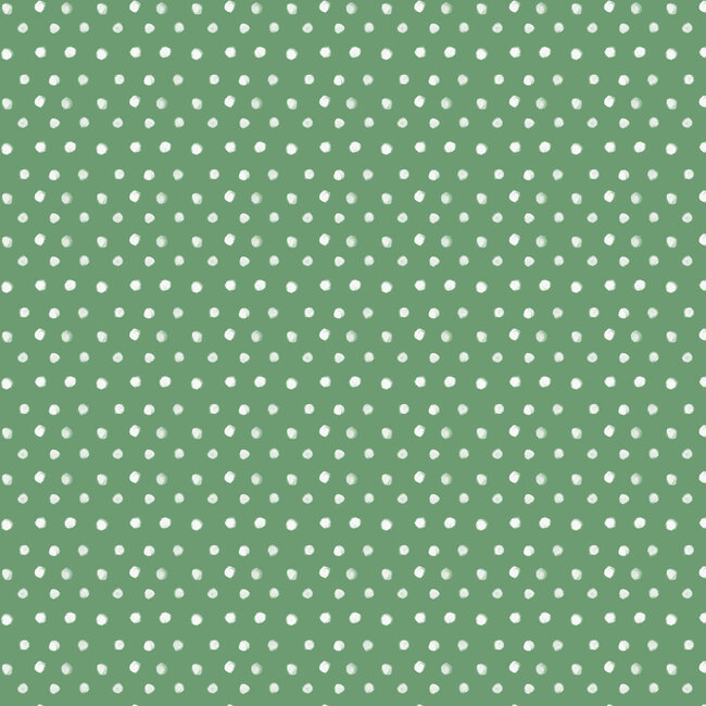Santa Paws, Dot, Green $0.22/cm or $22/m