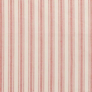 Tilda Woven Tea Towel, Apple Cake Stripe, Red, $0.26/cm or $26/m