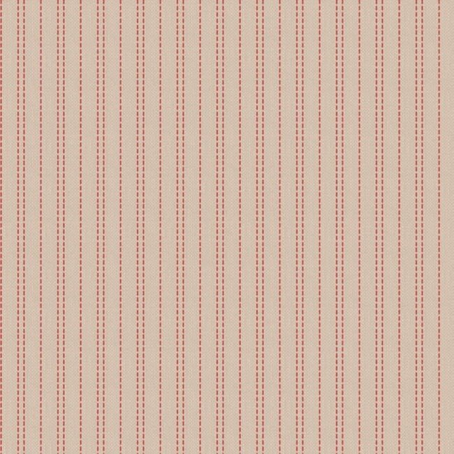 Tilda Basics, Creating Memories, 160083, Woven Seamstripe, Red, $0.24/cm or $24/m