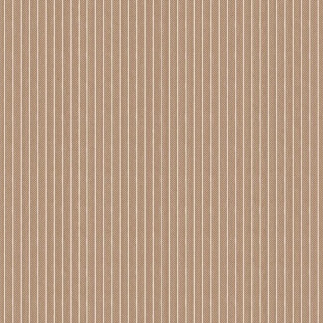 Tilda Basics, Creating Memories, 160076, Woven Stripe, Toffee, $0.24/cm or $24/m