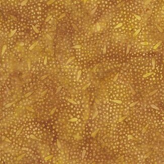 Island Batik Twilight, 112428267, Petals, Gold Ochre, $0.22/cm or $22/m