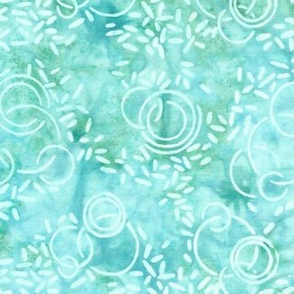 Island Batik Bubbles, Curves, and Corners, 612401915, Bubbles and Jimmies, Teal Sea Glass, $0.22/cm or $22/m
