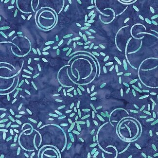 Island Batik Bubbles, Curves, and Corners, 612401445, Bubbles and Jimmies, Purple Blurple, $0.22/cm or $22/m