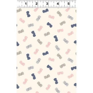 Clothworks Kitten Fun, Y4571-55, Butterflies, Multi Colour, $0.22/cm or $22/m