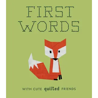 Blue Star Press First Words with Cute Quilted Friends