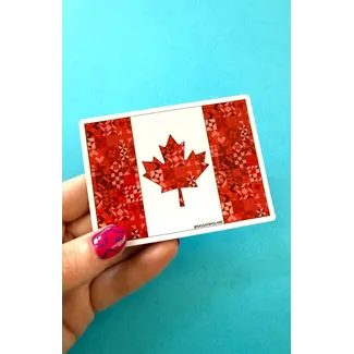 Sassafras Lane Canada Quilt Sticker
