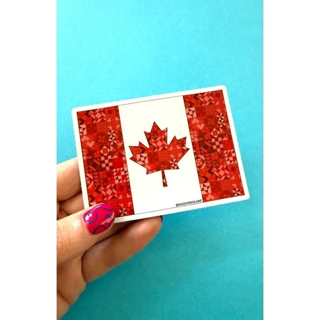 Canada Quilt Sticker