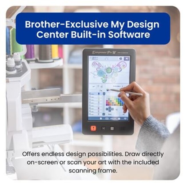 PR1060W Entrepreneur Pro W 10 Needle Embroidery Machine