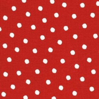 Robert Kaufman How the Grinch Stole Christmas 12778-99, Cherry Polka Dots, $0.22/cm or $22/m