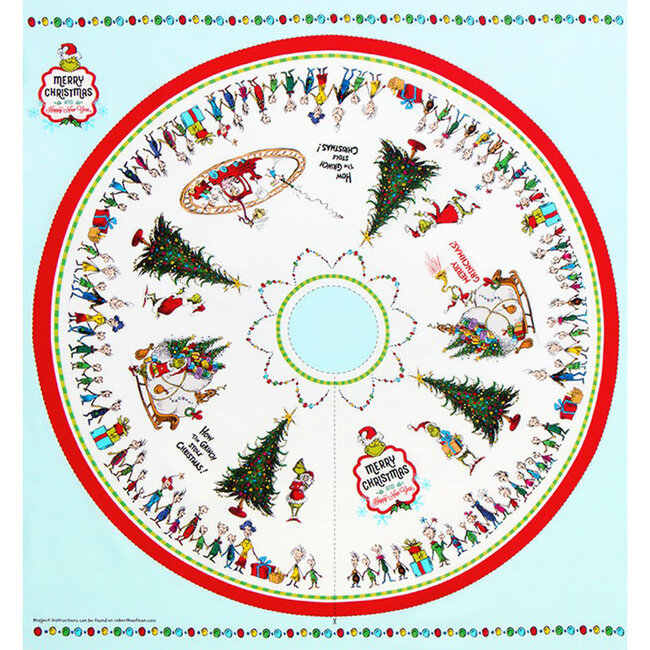 How the Grinch Stole Christmas, Tree Skirt, /panel