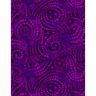 Wilmington Prints Essential 108″ Ebb & Flow, Purple, 0.45/cm or $45/m