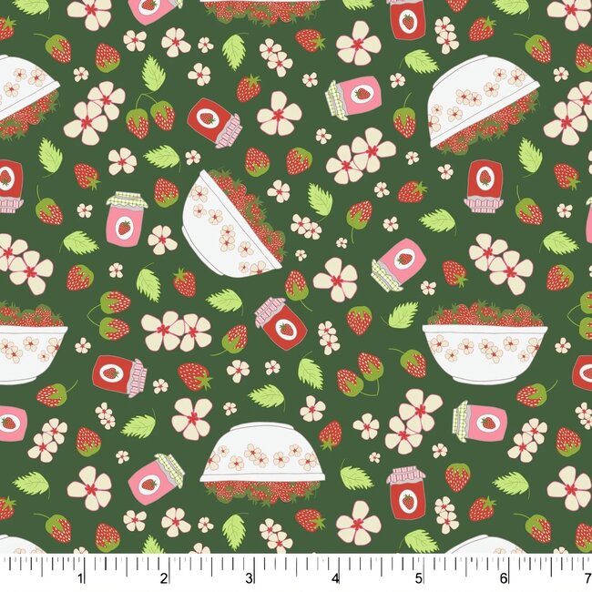 Berry Sweet, Strawberry Soup, $0.22/cm or $22/m