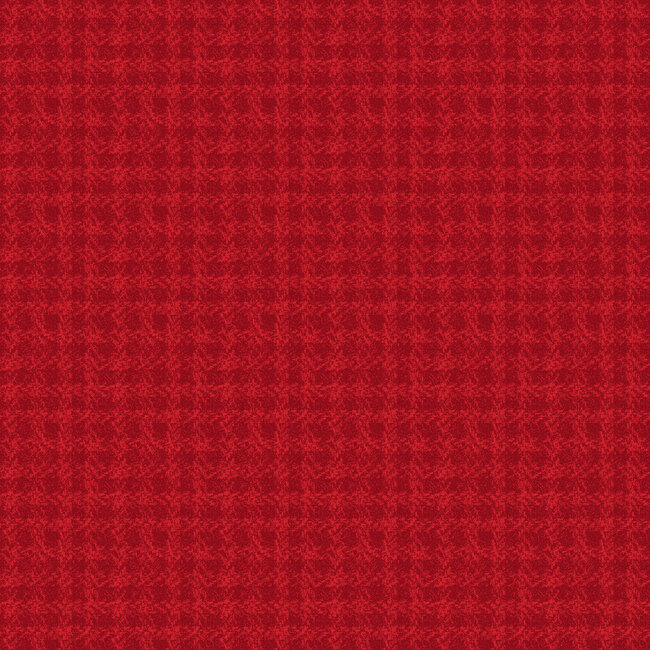 Holly Jolly Flannel, Texture, Red, $0.22/cm or $22/m