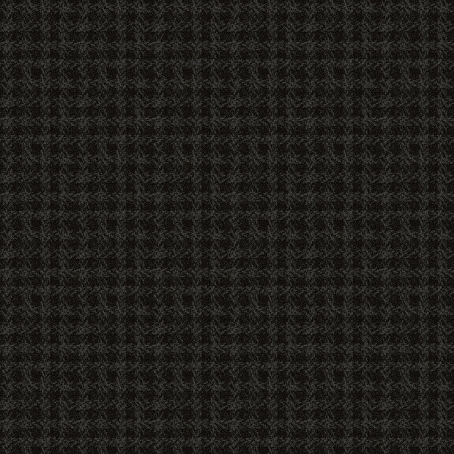 Holly Jolly Flannel, Texture, Black, $0.22/cm or $22/m