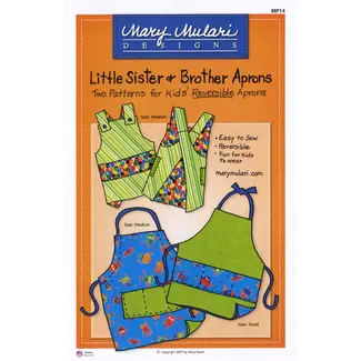 Maru Mulari Designs Little Sister and Brother Apron Pattern