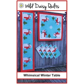 Wild Daisy Quilts Whimsical Winter Table Pattern