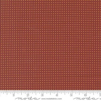Moda Sally's Stitches, Hopscotch Checks and Plaids, Turkey Red, $0.24/cm or $24/m