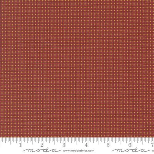 Sally's Stitches, Hopscotch Checks and Plaids, Turkey Red, $0.24/cm or $24/m