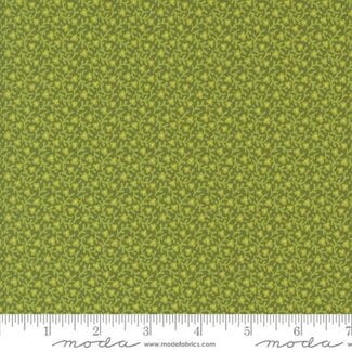 Moda Sally's Stitches, Creeping Thyme, New Leaf, $0.24/cm or $24/m