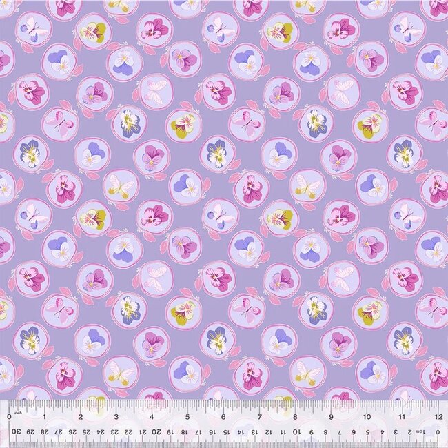 Tamara Kate's Insectarium, Cameo, 54654-8 Purple, $0.24/cm or $24/m