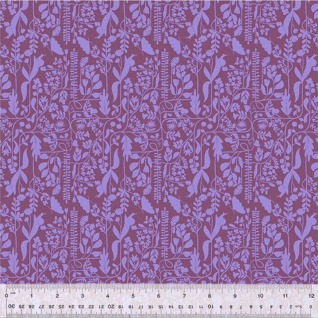 Tamara Kate's Insectarium, Meander, 54657-17 Plum, $0.24/cm or $24/m