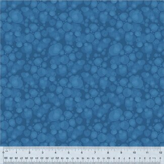 Windham Fabrics Tamara Kate's Watermark, 54665-17 Indigo, $0.24/cm or $24/m