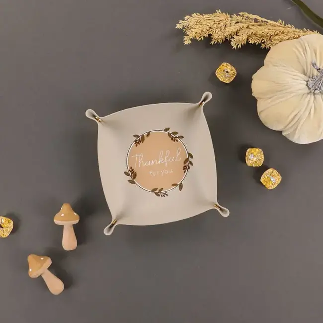 Snap Tray Blanks, Red and Tan