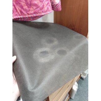 Marathon No Show Nylon Mesh  BLACK 15inch wide $0.04 per cm or $4/m (15" x10 yds)