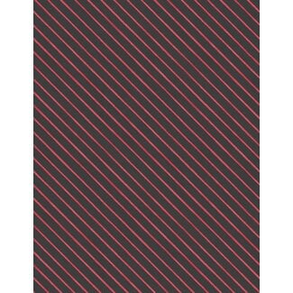 Wilmington Prints Scarlet Dreams, Diagonal Stripes, Black, 30114-993, $0.24/cm or $24/m