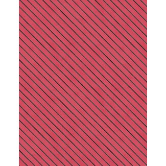Wilmington Prints Scarlet Dreams, Diagonal Stripes, Red, 30114-339, $0.24/cm or $24/m