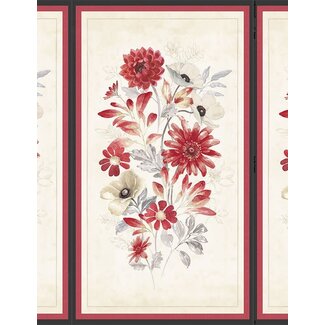 Wilmington Prints Scarlet Dreams, $15.95/Panel