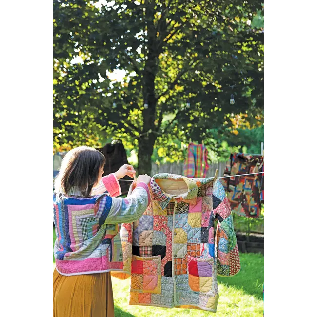 Reclaimed Quilts, Sew Modern Clothing & Accessories from Vintage Textiles