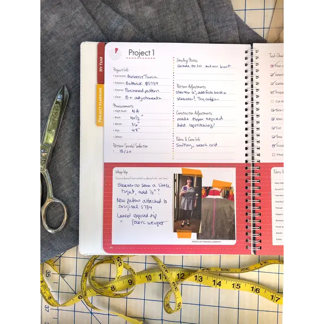 Garment Maker's Project Planner