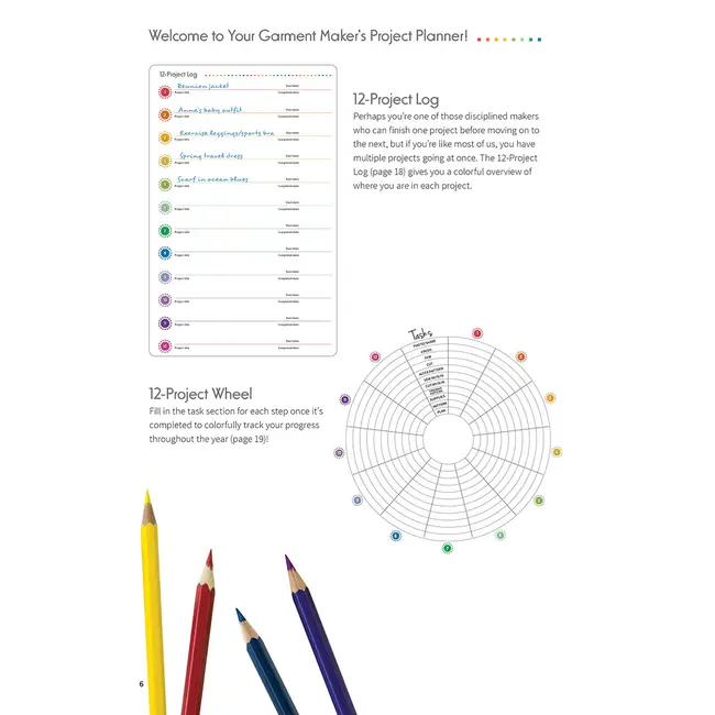 Garment Maker's Project Planner