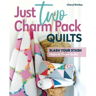 C & T Publishing Just Two Charm Pack Quilts