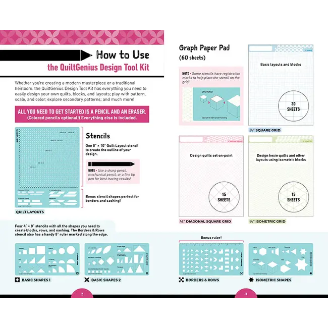 QuiltGenius Design Tool Kit